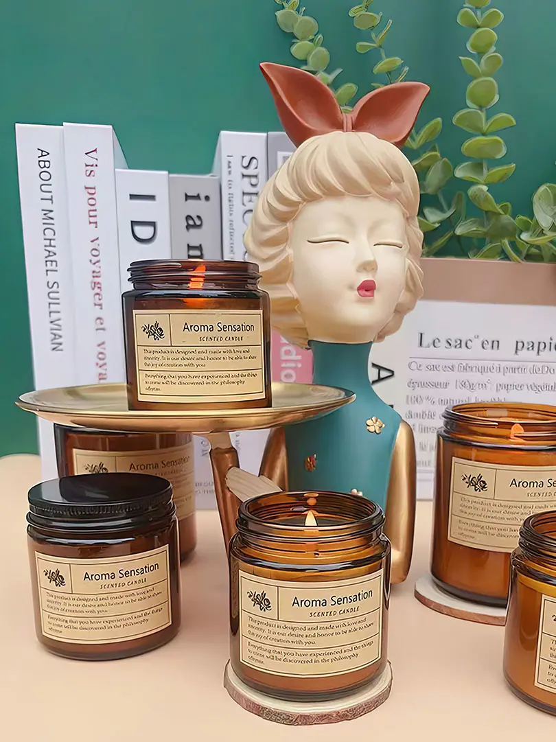 شمع های آروماتراپی رمانتیک و ماندگار برای مصارف خانگی