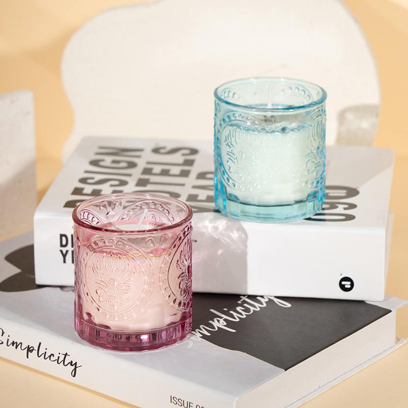 شمع معطر بطری شیشه ای برازنده روز مادر - تولید کننده شمع موم سویا اکو