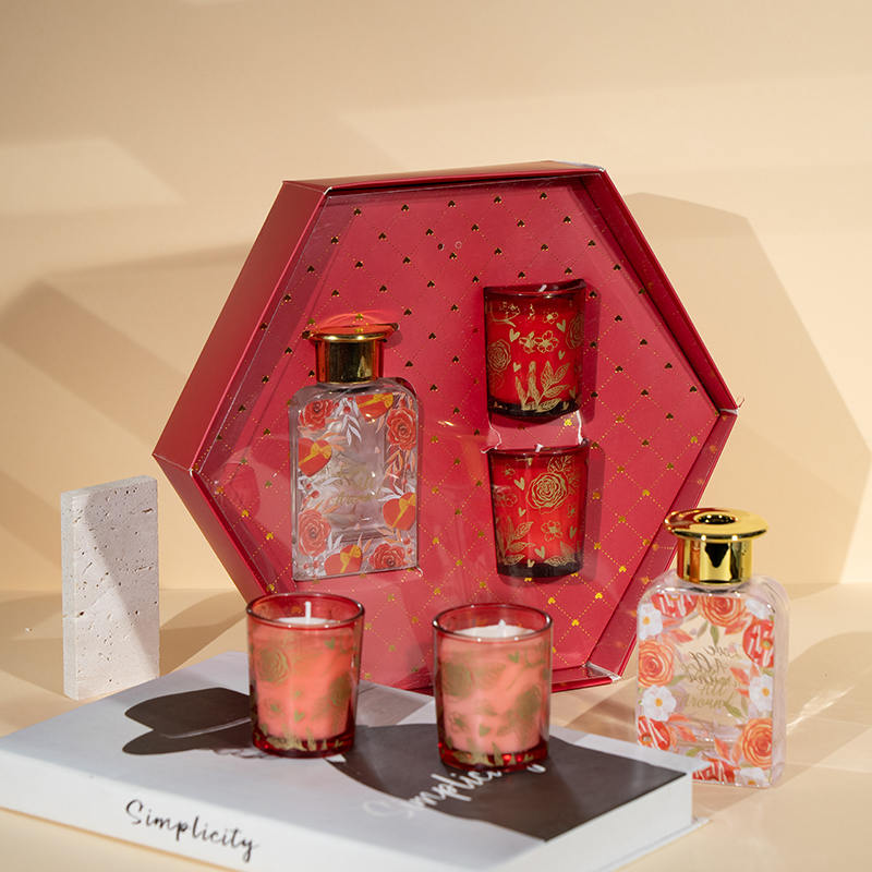 مجموعه عطر 3PCS درجه یک ولنتاین - مجموعه عطرهای خانگی اکو اوگرانیک